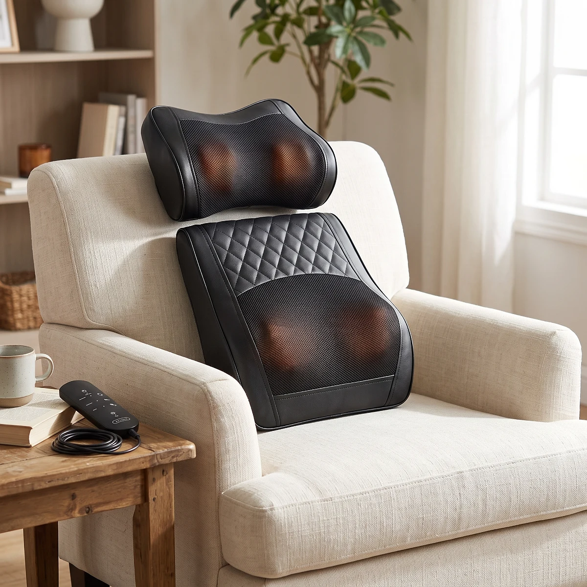 Almohada Masajeadora Boriwat con Calor