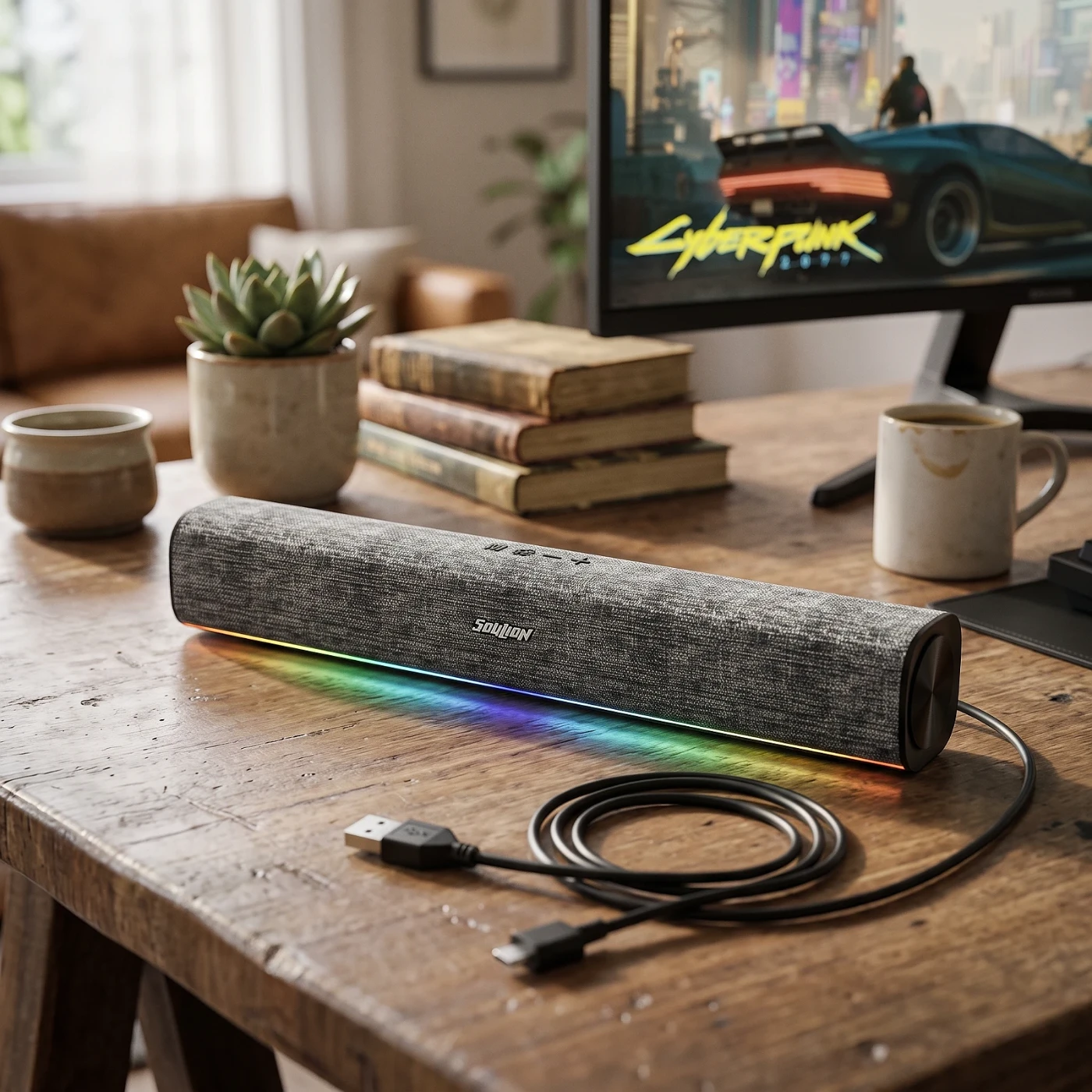 Altavoces Bluetooth SOULION MG para PC y Laptop — foto 4
