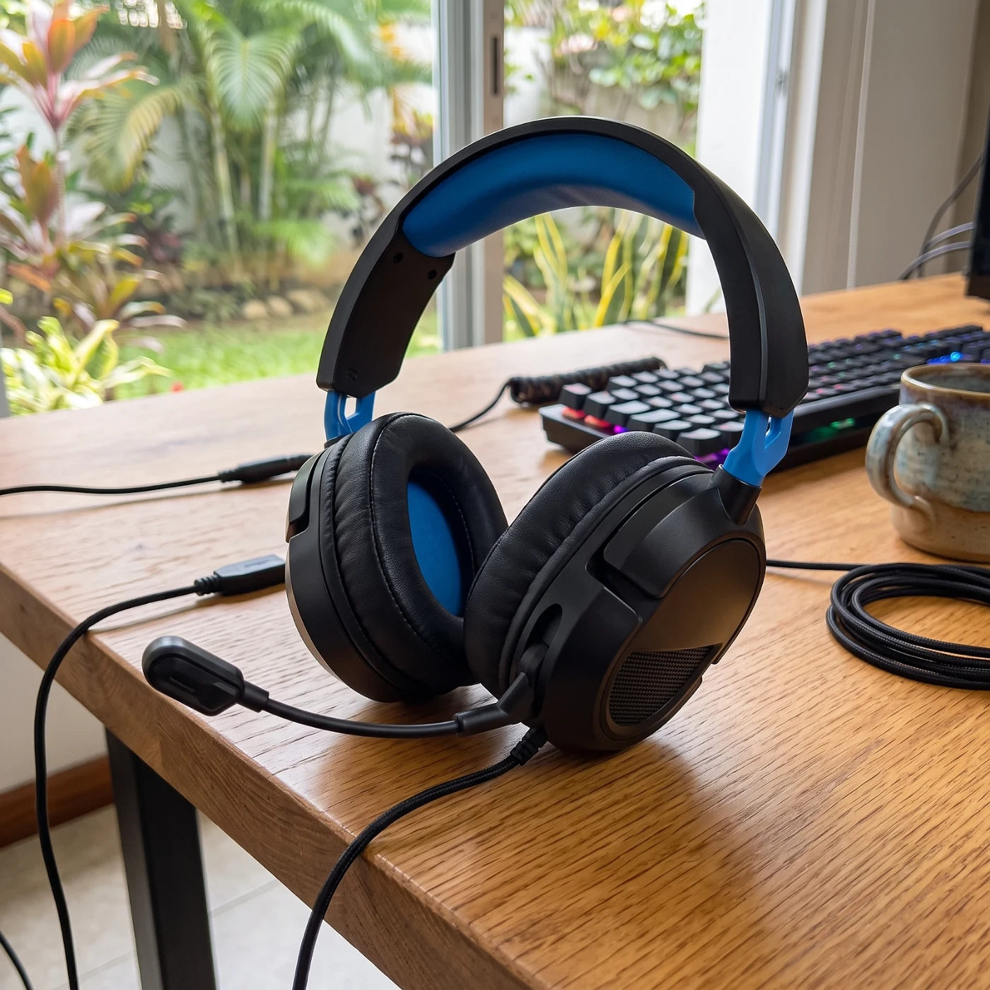 Audífonos Gamer AOC, Conexión Cableada, Multiplataforma — foto 2