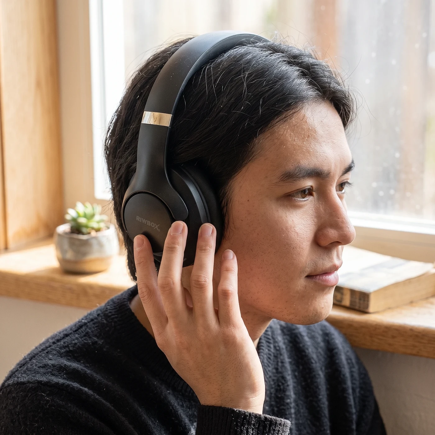 Audífonos Riwbox NC3 Cancelación de Ruido, Inalámbricos Bluetooth — foto 2