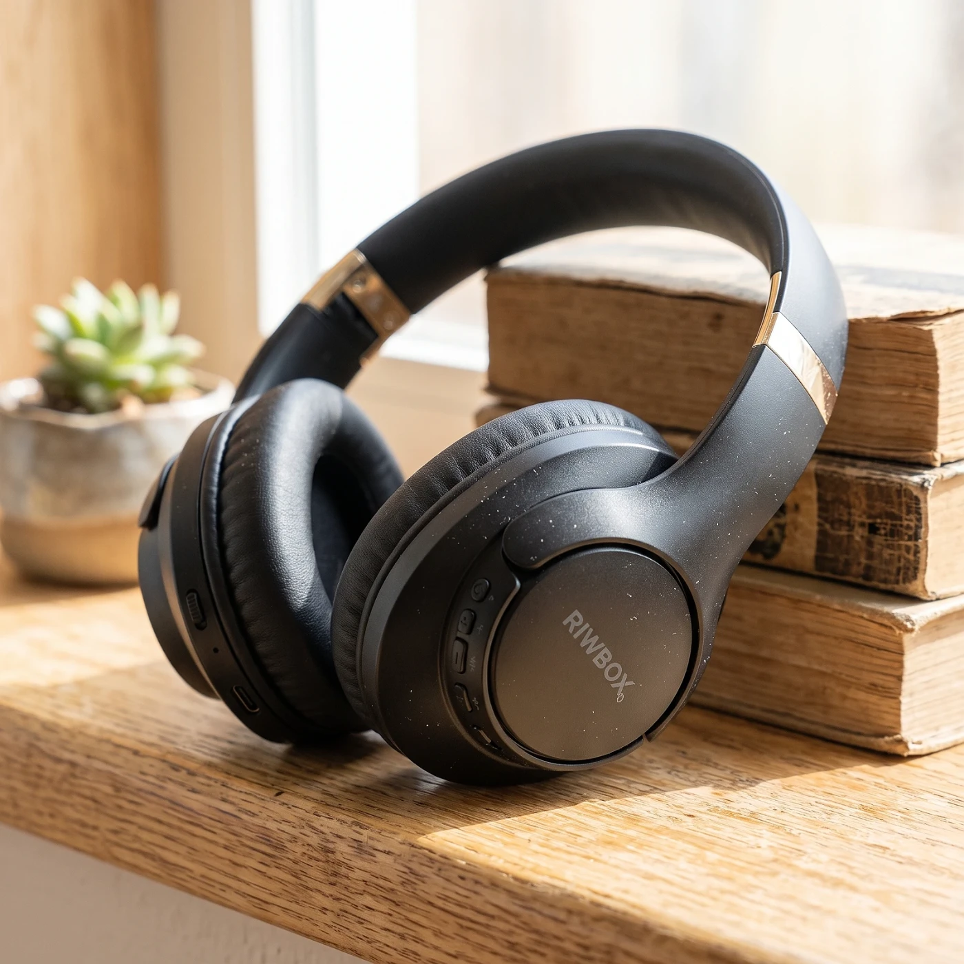 Audífonos Riwbox NC3 Cancelación de Ruido, Inalámbricos Bluetooth — foto 4