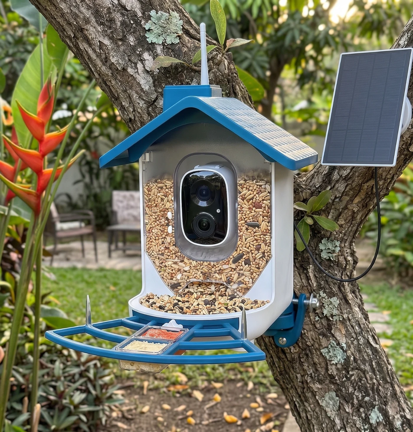 Comedero Inteligente con Cámara Solar y Reconocimiento AI — foto 2