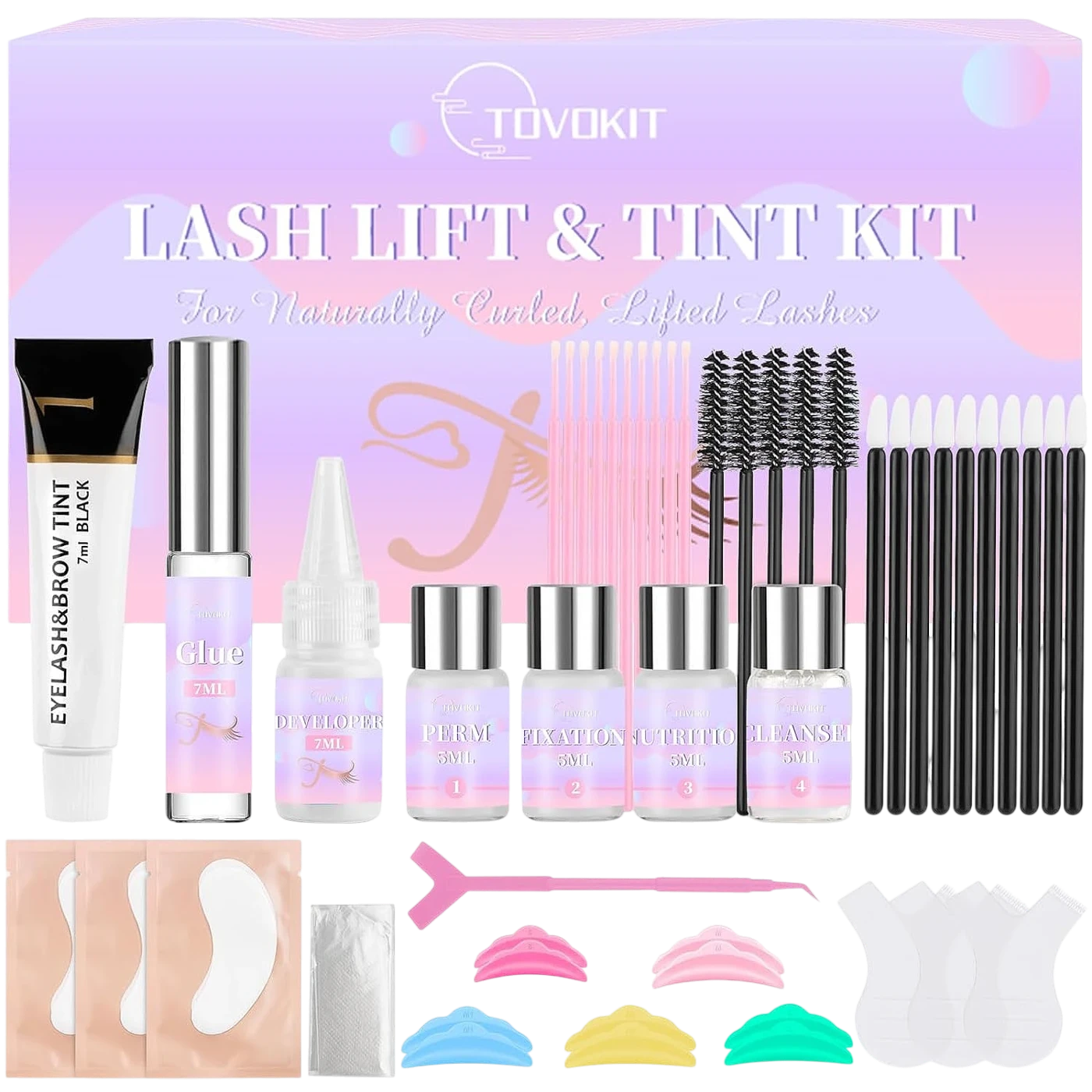 Kit de Lifting de Pestañas y Cejas - Profesional y Fácil de Usar