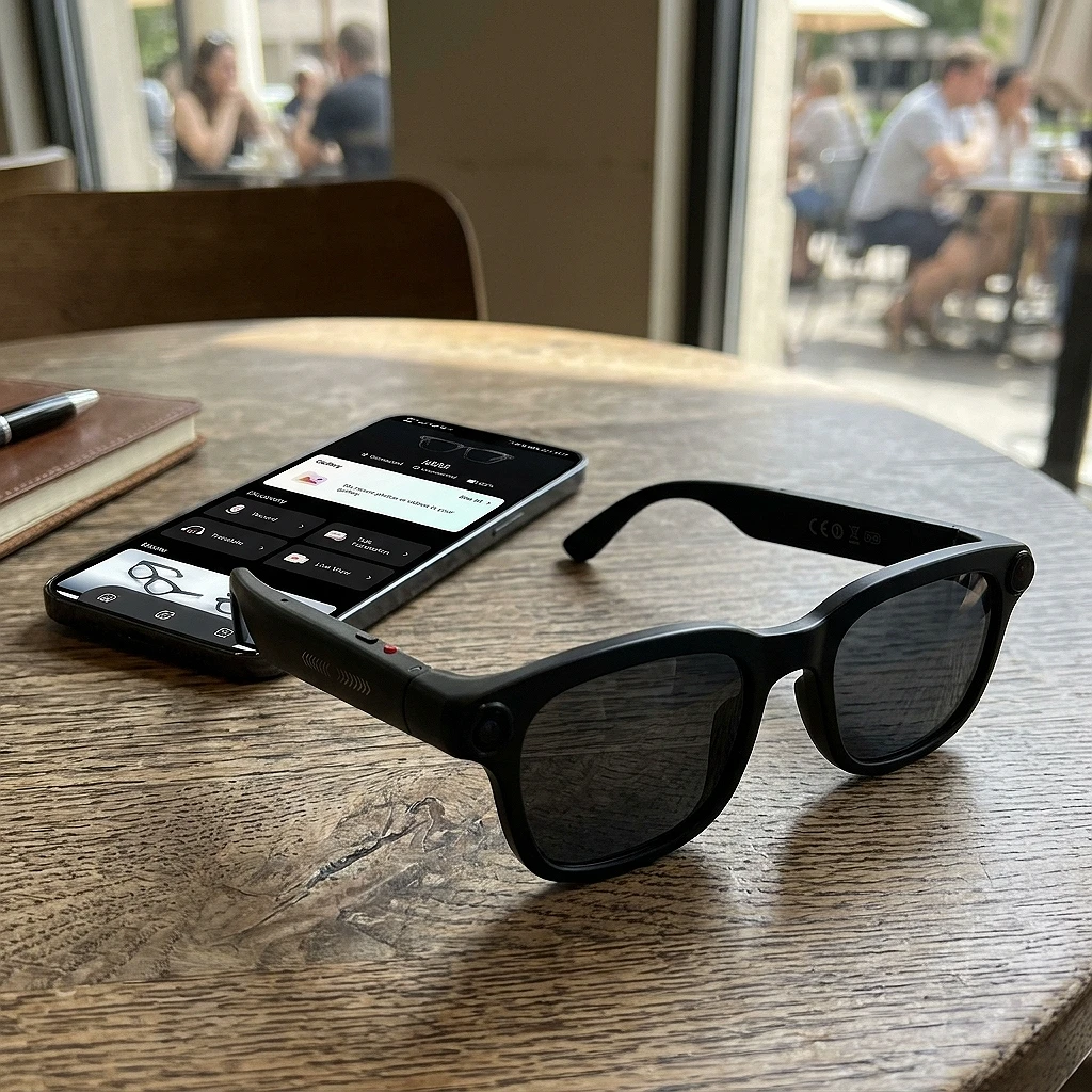 Lentes inteligentes con cámara 4K y cristales adicionales. — foto 2
